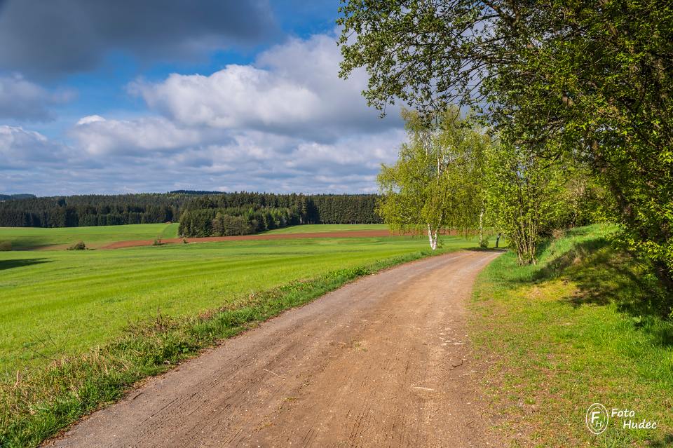 Cesta jarní krajinou