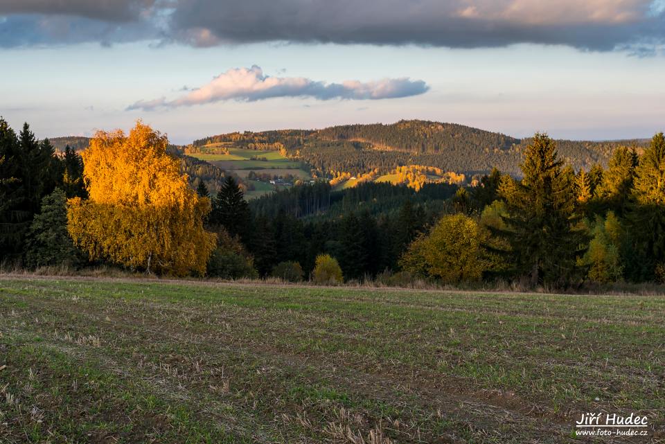 Podzimní krajina pod Prosičkou