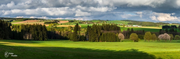 Jarní panorama Lísku 2